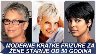 Moderne kratke frizure za žene starije od 50 godina [upl. by Javler]