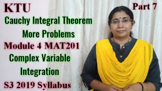 Cauchy Integral FormulaComplex Variable Integration MAT201 Module 4S3 2019 Syllabus KTU Part 7 [upl. by Atnima]