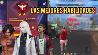 LAS MEJORES HABILIDADES PARA CLASIFICATORIA FREE FIRE [upl. by Penelope]