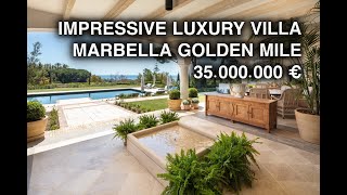 Las Lomas Marbella Club  Golden Mile  Marbella  Villa for sale  Solobanus Marbella Properties [upl. by Leduar]