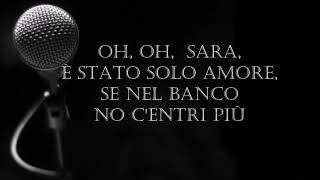 SARA✔ANTONELLO VENDITTI 🎤CON TESTO with lyrics♫♫  1978 [upl. by Floria]