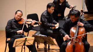 Mendelssohn  Piano Trio No 1 in d HD 2014 Colorado College Summer Music Festival [upl. by Yci]