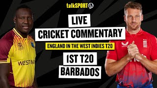 LIVE West Indies v England T20 Match 1  talkSPORT Cricket Watchalong [upl. by Aivad]