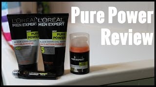 LOréal Men Expert Pure Power Review [upl. by Airekal]