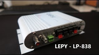 Lepy LP 838  Review and Setup 21 system [upl. by Amargo]