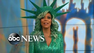 Wendy Williams faints on live TV after overheating [upl. by Wengert]