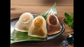 Crystal Rice Dumplings Production Line 水晶冰粽 自動包餡生產線 [upl. by Powe]