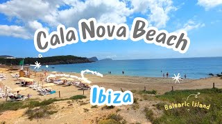 Cala Nova Beach in Ibiza  May 2024 [upl. by Ahsetel]