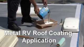 How to Coat a Metal RV Roof with Dicor Products [upl. by Anderea]