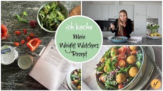 WEIGHT WATCHERS Rezept  Ich koche mein Rezept  Falafel Salat  Solvejgs Fitformel [upl. by Berget613]