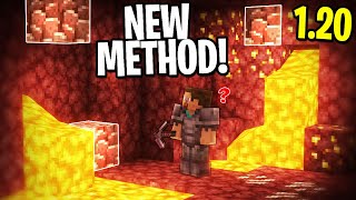 How to find NETHERITE in Minecraft 120 ULTIMATE GUIDE [upl. by Stanfield]