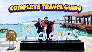 Complete Travel Guide to Maldives  Hotels Attraction Food Transport and Expenses [upl. by Price]