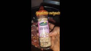 spaghettis merguez à la mauritanienne facile et rapide à réaliser [upl. by Ilaire]