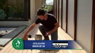 The Home Team  Coating a Deck  How To [upl. by Asilet]