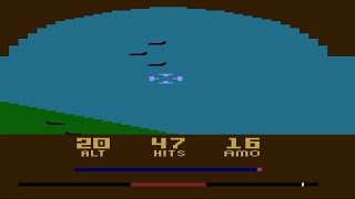 Air Raiders Atari 2600 Gameplay [upl. by Nnylav]