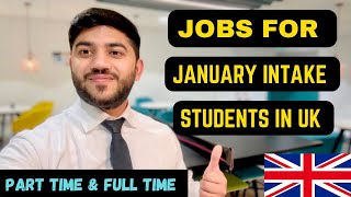 High Paying Jobs in UK for January Intake Students 🇬🇧 Parttime  Full Time Jobs in UK 🇬🇧 [upl. by Vito]