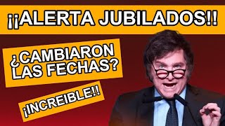 🚨ATENCIÓN JUBILADOS Cambios en el calendario de pagos por un feriado puente ¿cuándo cobro 🗓️ [upl. by Drus]