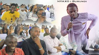 NYAXO COMEDY🇷🇼 i Burundi atwenge abantu birakomera pe Ivyambayeko ngeze I Bujumbura [upl. by Navlys]