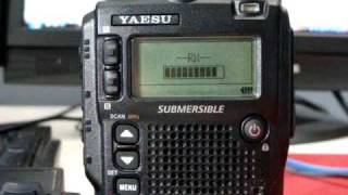 Yaesu VX8R Programing frequencies with software [upl. by Rolan248]