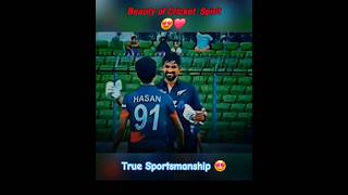 True Sportsmanship  Cricket Best Status  Ish Sodhi  cricket viralvideo [upl. by Clava]