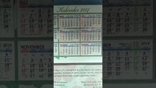 Kalender 2014 [upl. by Meehsar321]