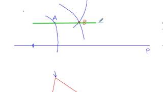 Konstrukcje geometryczne  proste równoległe  Matematyka Szkoła Podstawowa i Gimnazjum [upl. by Ebocaj]