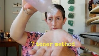 7 toner method  Reload  Whamisa Organic Flowers Deep Rich Toner [upl. by Mistrot938]