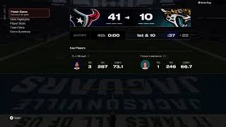 Texans vs Jaguars Week 13 YR1 TT [upl. by Notgnimer298]