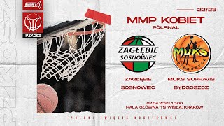 Zagłębie Sosnowiec  MUKS Supravis Bydgoszcz 12 MMP U17 Kobiet [upl. by Cacia]