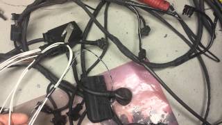 Mercedes C36 AMG wiring harness repair [upl. by Zacharia355]