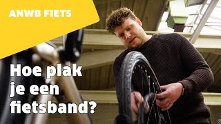 Je fietsband plakken tips van een fietsenmaker  ANWB Fiets [upl. by Oretos]