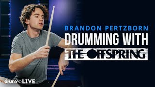 What Does It Take To Play Drums With The Offspring  Brandon Pertzborn [upl. by Hurlow345]