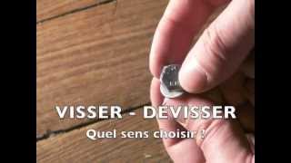 Dans quel sens visser [upl. by Rowley]