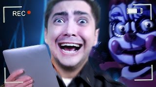 Circus Baby breaks the glass easter egg FNaF SL [upl. by Meit]