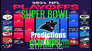 NFL 2024 Playoff Predictions [upl. by Imefulo]