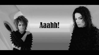 Michael and Janet Jackson  Scream Lyrics [upl. by Earej971]