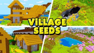 Top 25 Best New VILLAGE SEEDS For Minecraft 1202 [upl. by Monte]