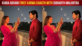 Pregnant Kiara Advani First Karwa Chauth For Husband Sidharth Malhotra [upl. by Lynus65]