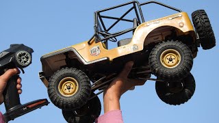 RGT EX86010 CJ 110 Scale 4x4 RC Crawler Review [upl. by Adnawaj]