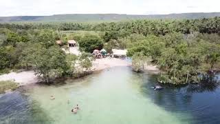 Lagoa da Serra  Rio da Conceição  Tocantins  Drone [upl. by Burnie]