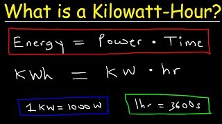 What is a Kilowatt hour [upl. by Caldwell652]