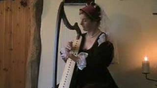 Medieval Music C13th English Dance  Harp [upl. by Lachman359]