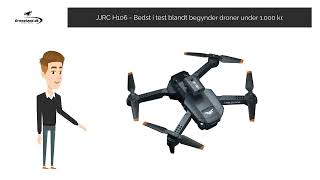 JJRC H106 mini drone  Bedst i test blandt droner under 1000 kr 🏆 [upl. by Ecirp615]