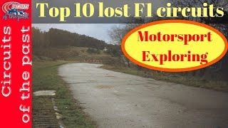 Top 10 lost F1 Circuits  Abandoned Formula One Tracks  Edition 1 [upl. by Chansoo744]