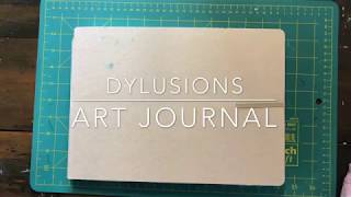 Dylusions art journal review [upl. by Peednas]