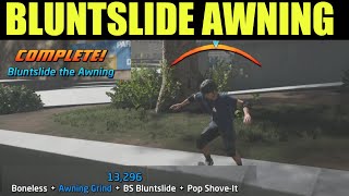 How to quotBluntslide the Awningquot Philadelphia  Tony Hawk Pro Skater 12 how to Bluntslide [upl. by Nitsed]