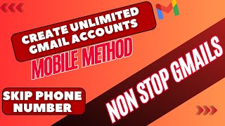 unlimited gmail account without phone verification Mobile  make a google account  sing up google [upl. by Mishaan945]