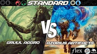 Gruul Aggro VS Azorius Artifacts MTG Standard [upl. by Nanam]