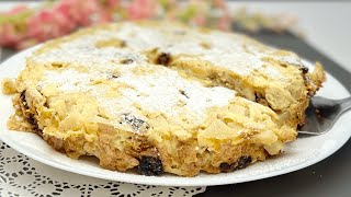 Kein Gramm Zucker Diätkuchen mit Äpfeln OHNE Mehl Nützliches Rezept zum Abnehmen [upl. by Concepcion]