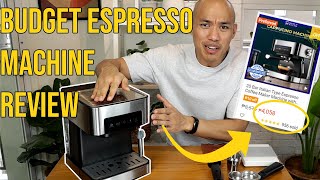 Best Budget Espresso Machine Review from Lazada and Shopee The CM8363 [upl. by Eahc]